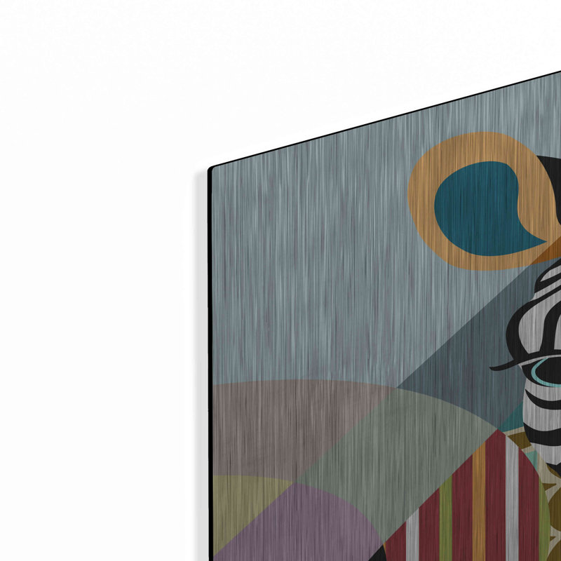 «Spectrum Zebra» par Lanre Adefioyue, H 36 po x l 24 po