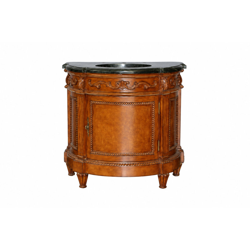 Demilune 36 " Single Bathroom Vanity Base