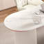 Blanc + demi-cercle en pierre frittée blanc crème + bois manufacturé avec bureau 1 tiroir-108647401-108647403