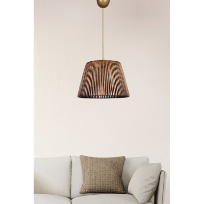 Rennes 1 - Light Shaded Cone Pendant