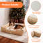 Orthopedic Dog Bed with Bolster -1227771283-1227522110
