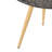 Dining Chair  2  - Heat Transfer Legs Ideal For Outdoor Relaxation Patio, Pool, Veranda, Garden And Iron Frame, Brown Multi Chairs   Of 2  Woven Iron,