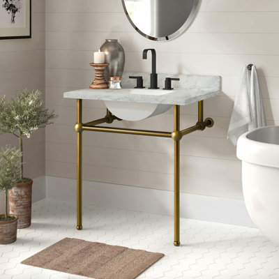 Carrara 30" Single Bathroom Vanity Set