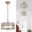 3 - Light Drum Chandelier