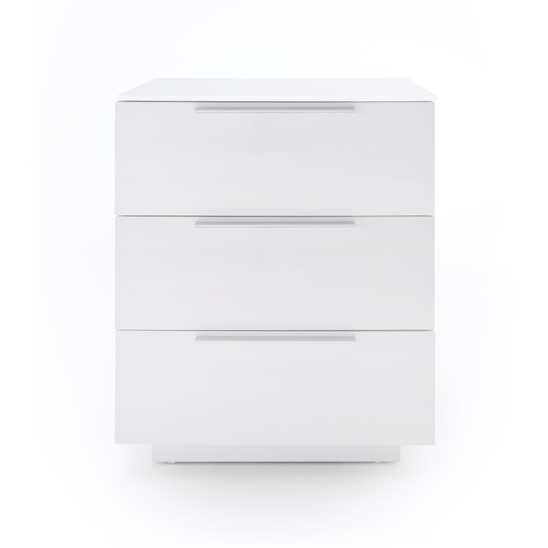Giana 3 Drawer Bedside Table