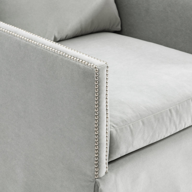 Fauteuil pivotant en tissu Delaney - Sur mesure, 1507-333
