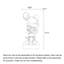 Sculpture créative en résine électrolytique Mickey-2073975188