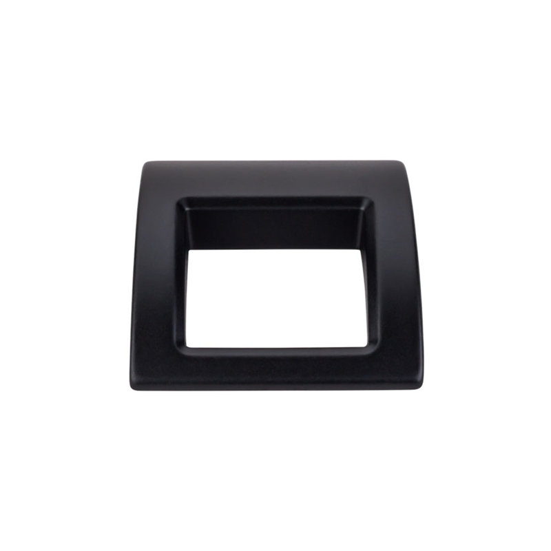 Tango  Center to Center Finger pull, Black, 1 1/2" Center to Center