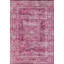 Tapis rose à motif géométrique Dietz-26967061