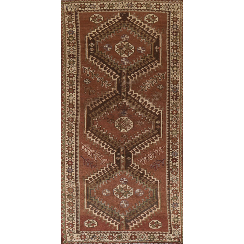 Tapis traditionnel géométrique 4 x 8