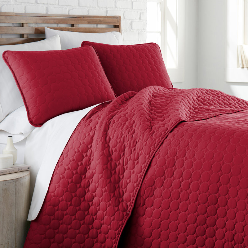 Southshore Fine Linens Lightweight Oversized Reversible Quilt Set with shams, King/Cal. King Quilt + 2 King Shams
