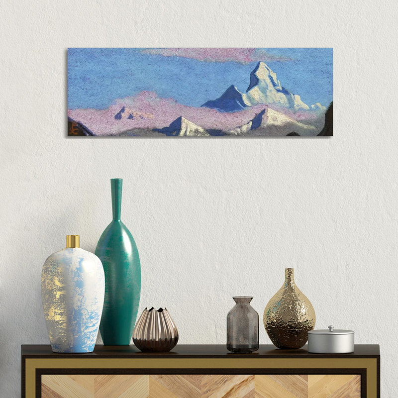 Nanda Devi, 1944 1 Piece Wrapped Canvas Panoramic Wall Art, 30.48 cm H x 91.44 cm W x 3.175 cm D