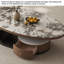 Table basse en pierre de style médiéval-132994673