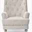 Charmant fauteuil traditionnel à accoudoirs ronds-1848219043