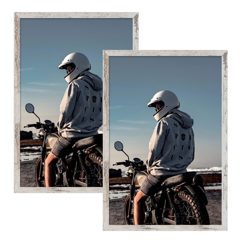 Cadre simple, 20 po x 30 po, Blanc
