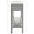 Modern 3-Drawer Console Table with Storage Shelf-1454710961
