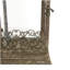 Cole And Grey Metal Distressed Vintage Inspired Ornate Scroll Candle Lantern