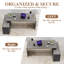 Bureau de direction luxueux et ergonomique avec design en L personnalisable et nombreuses solutions de rangement-2059420602-2059420597