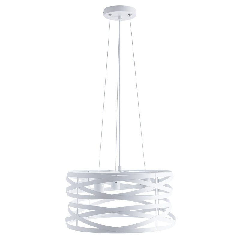 Danish 3 - Light Cluster Pendant, White