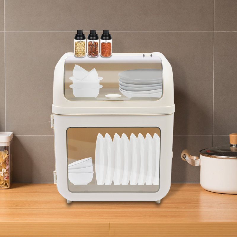 Armoire de rangement pour ustensiles de cuisine 2 niveaux