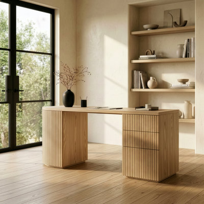 Clova - Modern Natural Ash Desk
