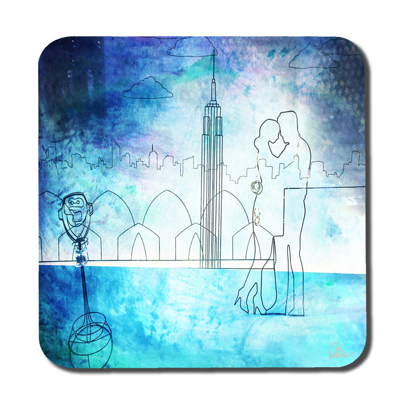 Square 6 Piece Coaster Set