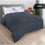 Édredon pour très grand lit, housse de couette toutes saisons, édredon en duvet synthétique avec languettes de coin, lavable à la machine