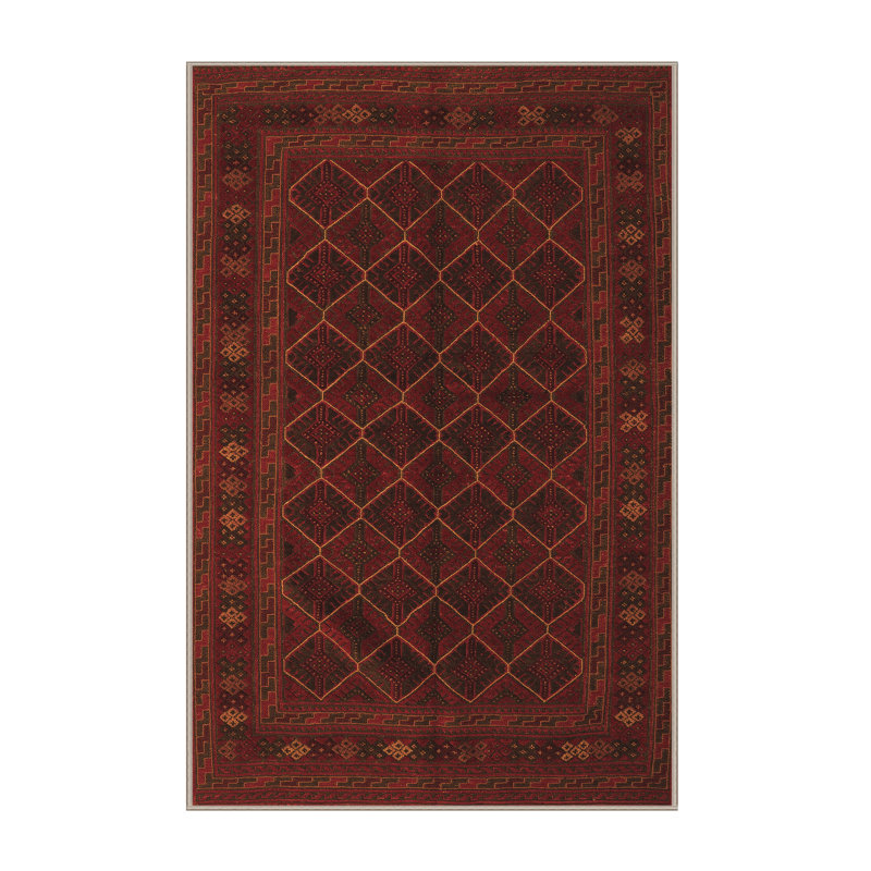 Oriental Indoor Rug, Rectangle 6' x 9'