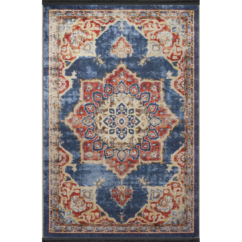 Tapis rectangulaire Vittorina, Rectangle 4 pi 8 po x 6 pi 7 po