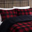 Édredon double avec envers et look chic pour le lit, luxueux-120469494-120469489