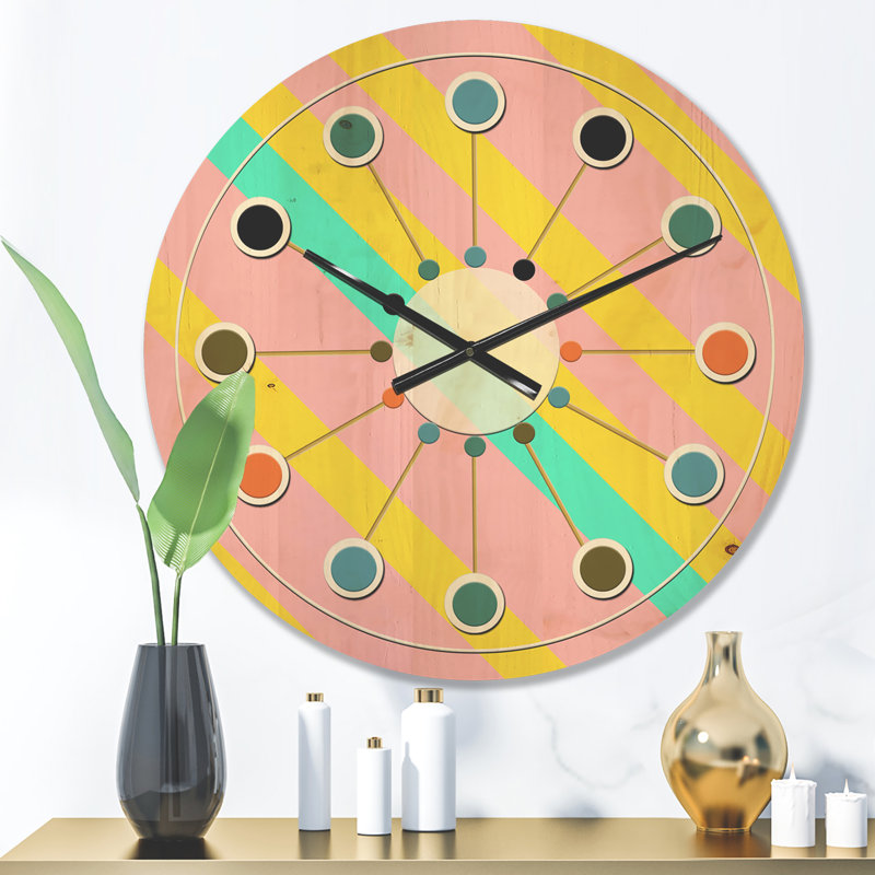 Horloge murale Memphis, Moyenne