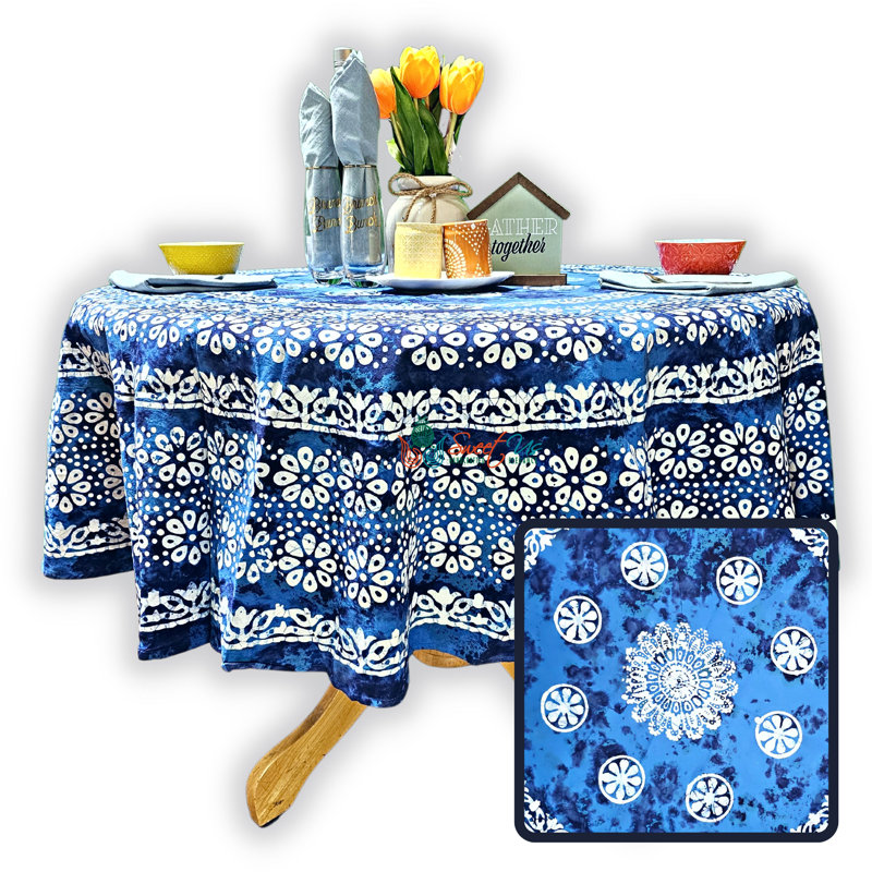 Nappe en coton Batik