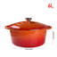 Living and Home Cast Iron Round Dutch Oven-123286304-123286307