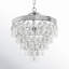 Luminaire suspendu à 3 lumières avec accents en cristal Omalley-822748621