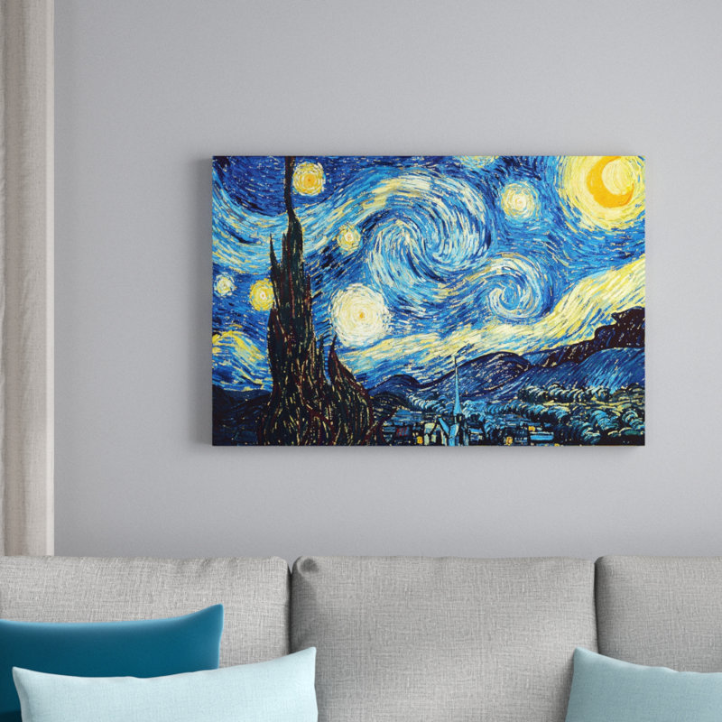 Vincent Van Gogh - Wrapped Canvas Painting, 61cm H x 91cm W
