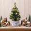 1.9' H Artificial Pine Christmas Tree