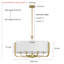 Lustre tambour 6 lumières Fritzi