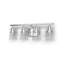 Delacour 4 Light Transparent Dimmable Vanity Light