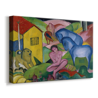 The Dream (Der Traum)-Franz Marc-Gallery Wrapped Canvas-1912