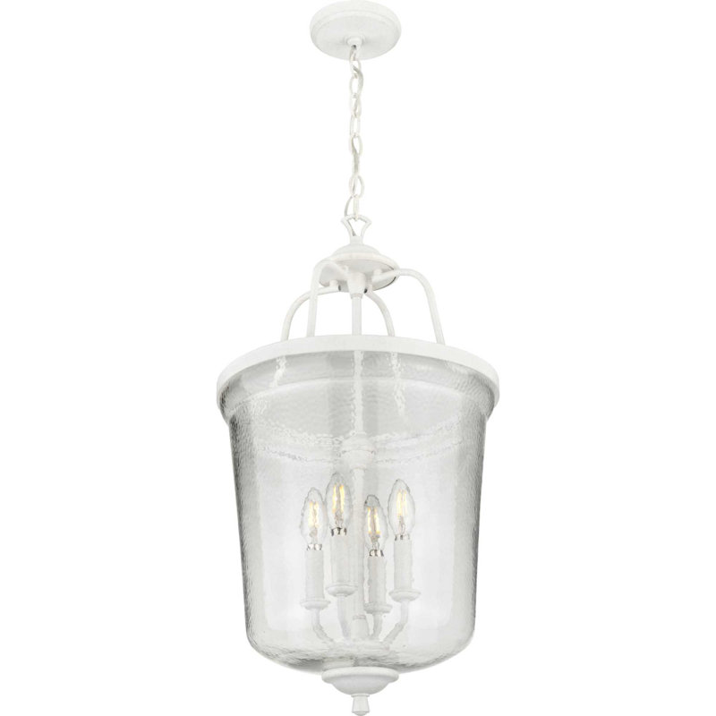Ermengarda 4 - Light Single Pendant, White