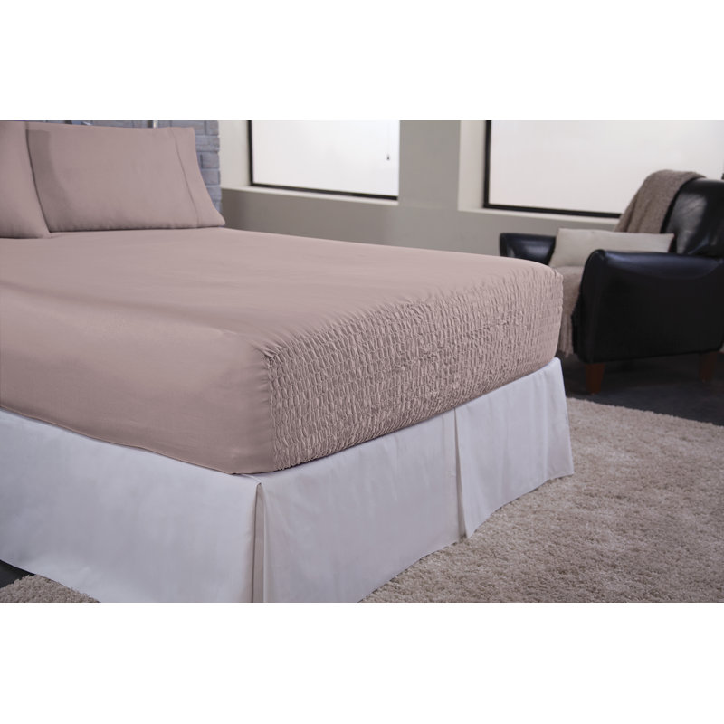 Ensemble de draps 800 fils Bedtite, Très grand californien, Lilas vieilli