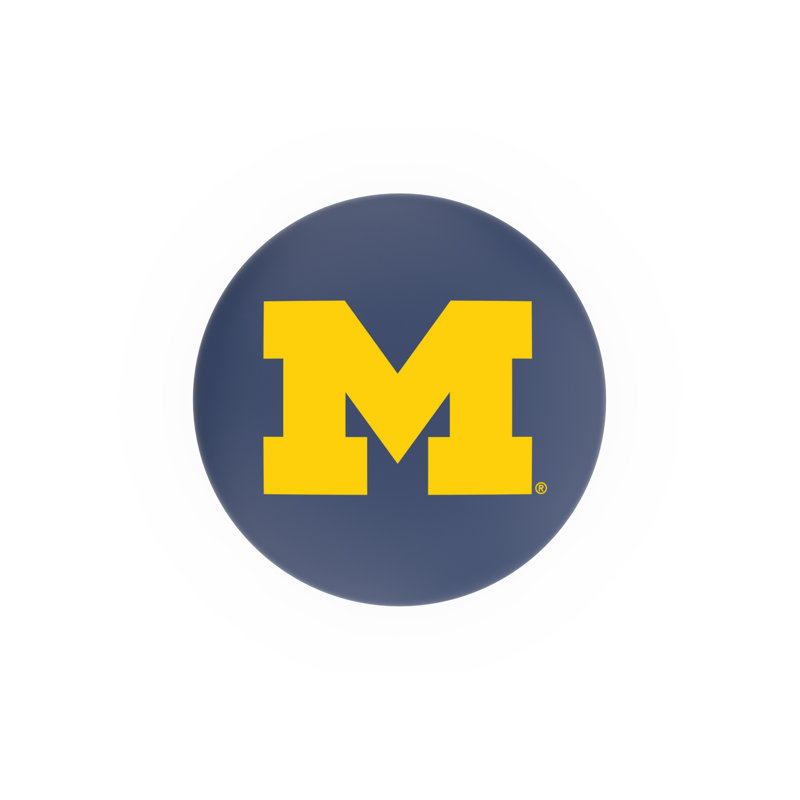 Tabouret tournant 36 "NCAA, Michigan, Chrome