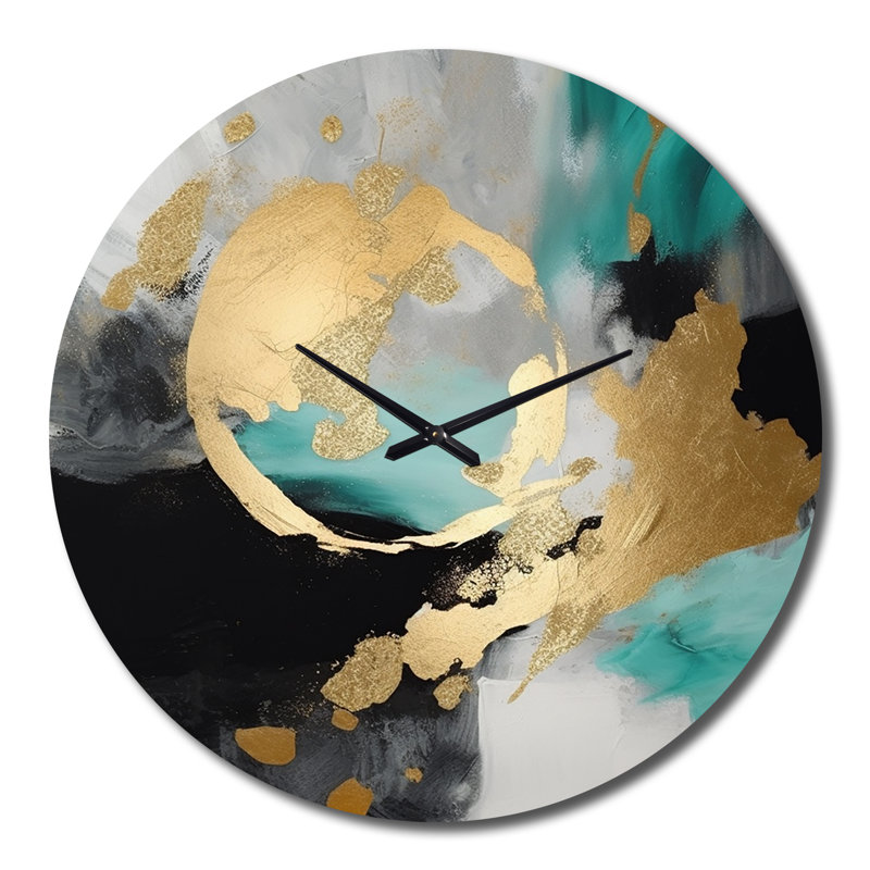 Horloge murale abstraite V, Grand
