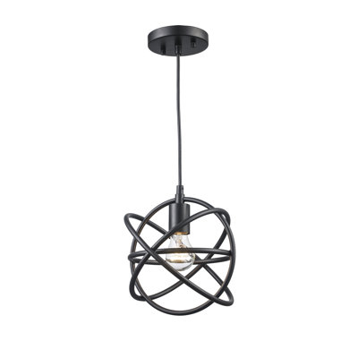 Luminaire suspendu global à 1 lumière