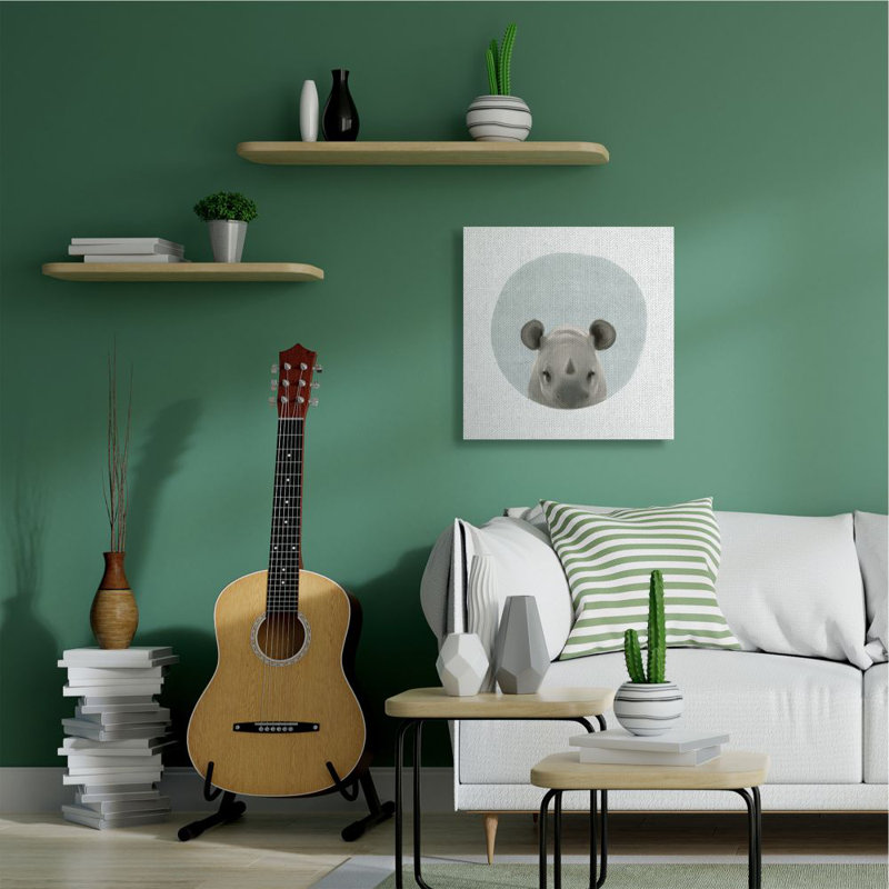 Shatzer Animals, Wrapped Canvas, 30" H x 30" W x 1.5" D