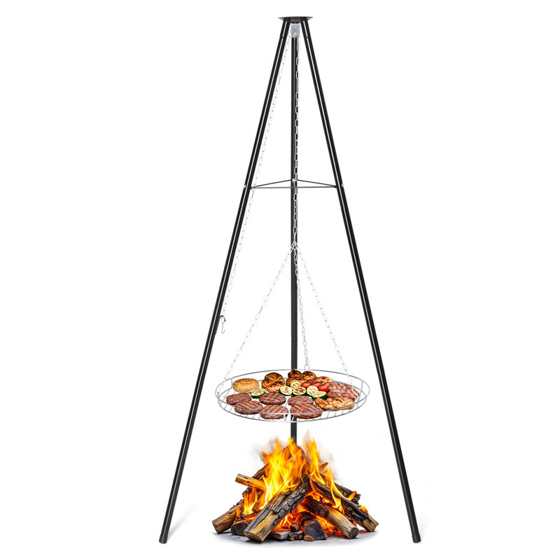 Grille de barbecue à hauteur réglable Campfire