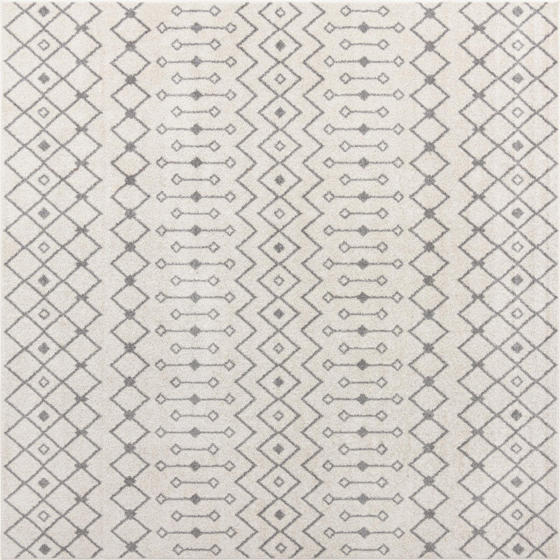 Abstract Indoor Rug, Square 10'