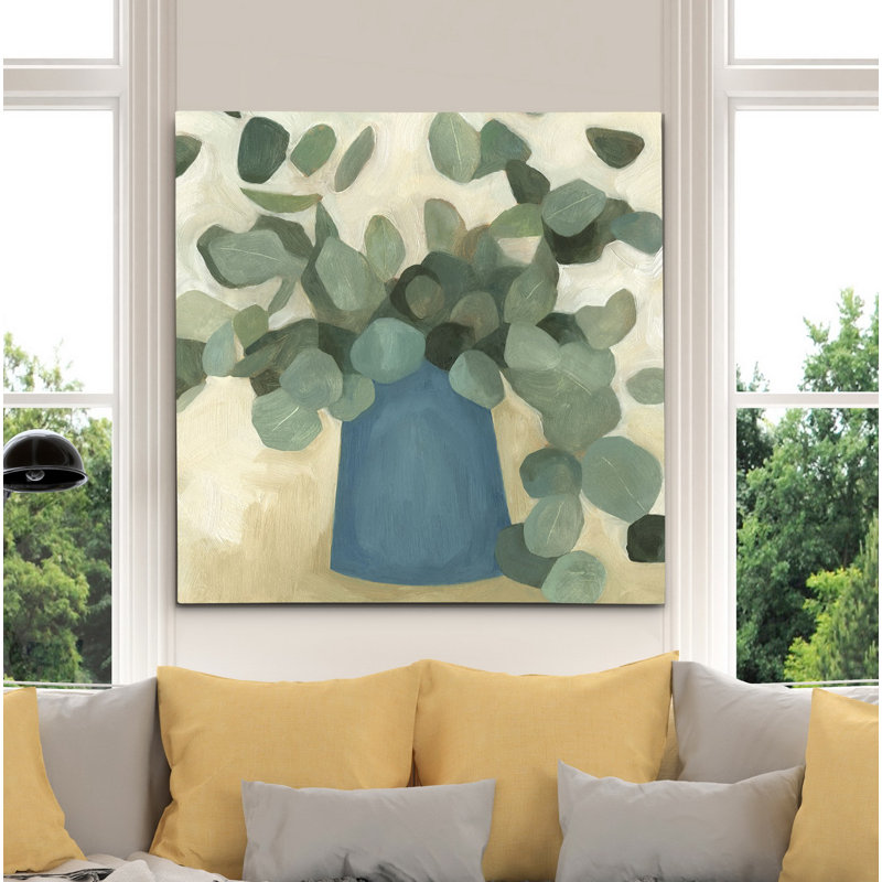 Nature morte VI - peinture, H 32 po x l 32 po x P 1,5 po, Toile tendue, Sans cadre