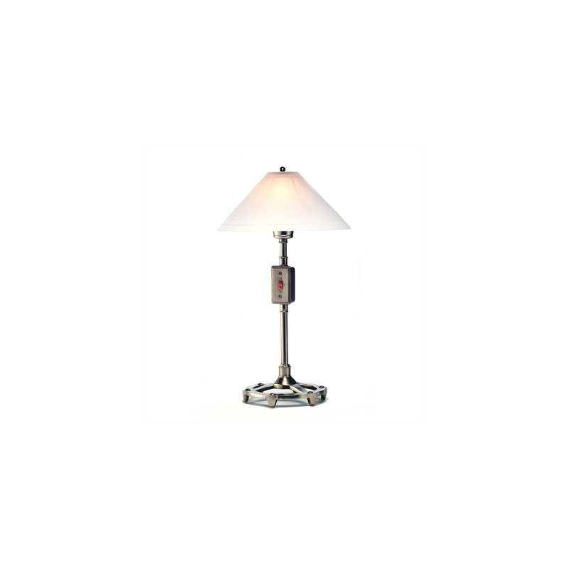 Lampe avec gradateur 24 po Leviton, Étain