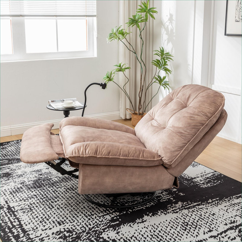 Fauteuil inclinable à bascule surdimensionné FlowLuxe